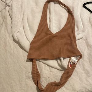 Free people halter neck